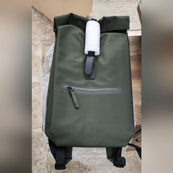 Rains Rolltop Rucksack Bag - Picture 6 of 6